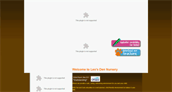 Desktop Screenshot of leosdennursery.com